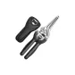 Dark Night Black-Labor-Saving Chicken Bone Scissors[with Open Cap Magnetic Scissors Sleeve]