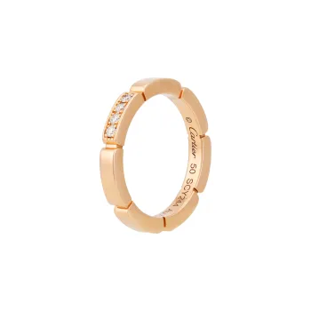 CARTIER 18K Rose Gold Rings Unisex
