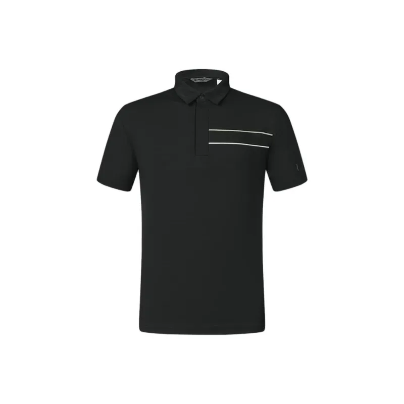 FILA Golf Series SS25 Polo Shirt Men's RD Royal Blue NV-0