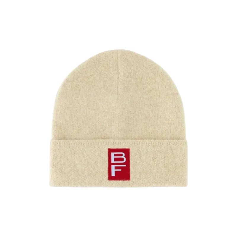 By Far Logo patch Brushed effect Beanie-0