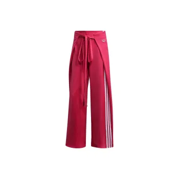 Adidas Originals Knitted Sweatpants Japan Version Women's Magenta