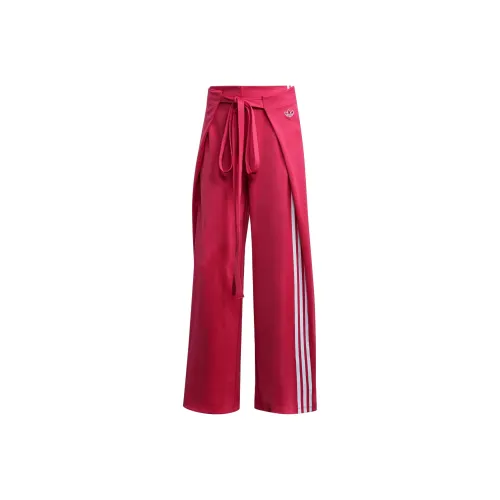 Adidas Originals Knitted Sweatpants Japan Version Women's Magenta