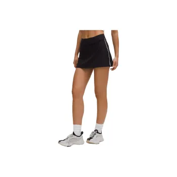 Lululemon High Rise Casual Short Skirts 2.5' Women's Black White