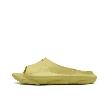 EQLZ EQUALIZER Oasis Slip Resistant Abrasion Resistant Slide Slippers Unisex Tender Shoot Yellow