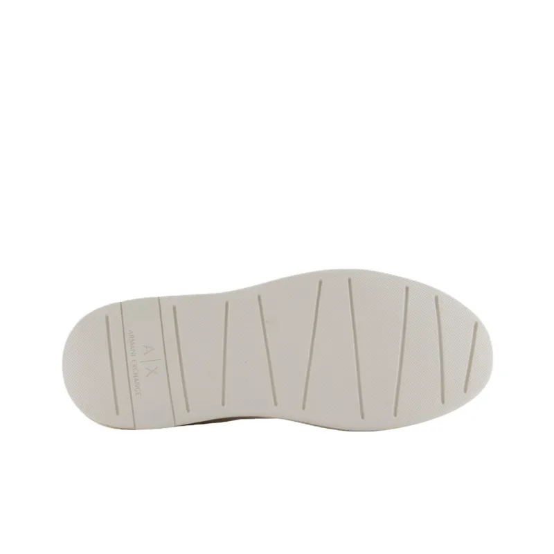 ARMANI EXCHANGEAE Low Top Skateboard Shoes Men's White-5