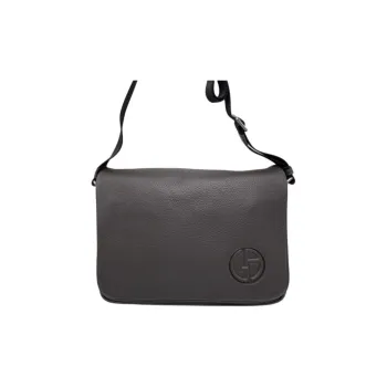AMANI Adjustable Strap Shoulder Bag Unisex Black