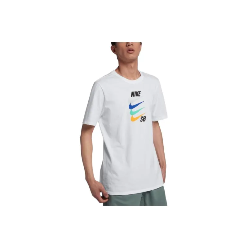 Nike SBIcon T Shirt Unisex White-0