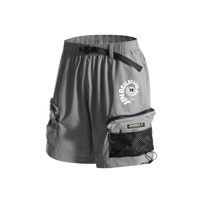 JINBEILE Cargo Shorts Unisex-4