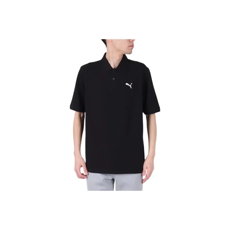 PUMA Polo Shirts Men Black-0