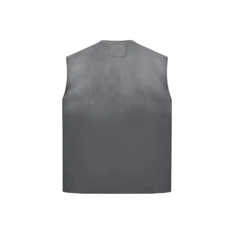 URBAN REVIVO Tank Tops Men Warm Gray-1