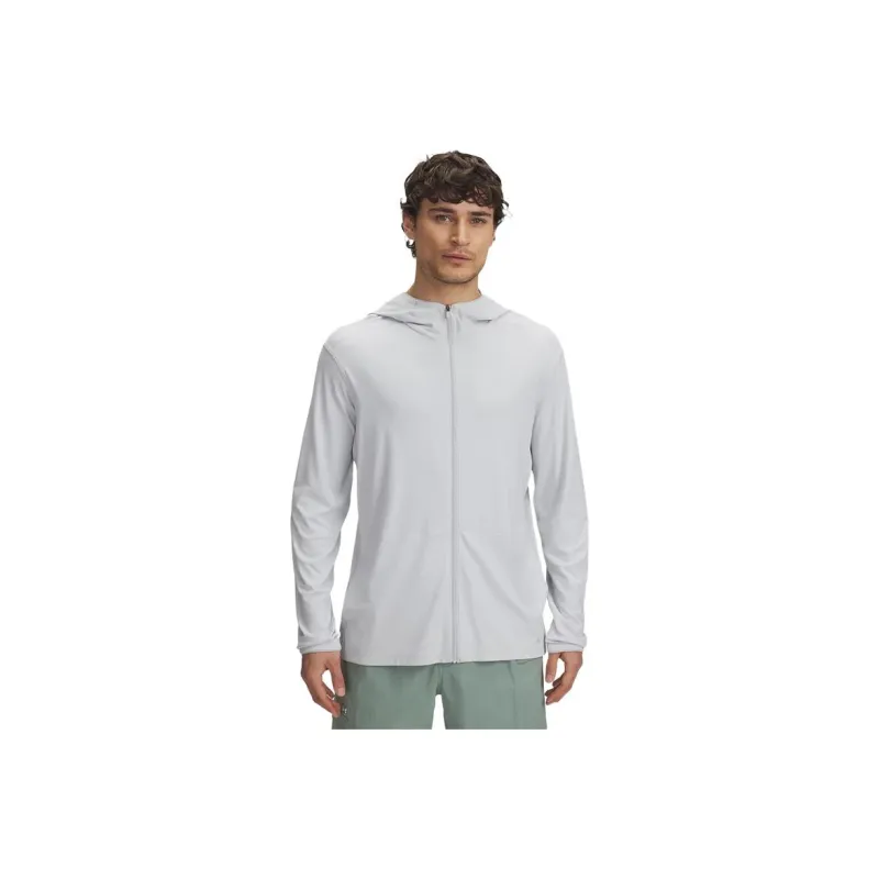 Under Armour Breathable Windproof Sun Protection Sun Protection Clothing Men's Gray-0