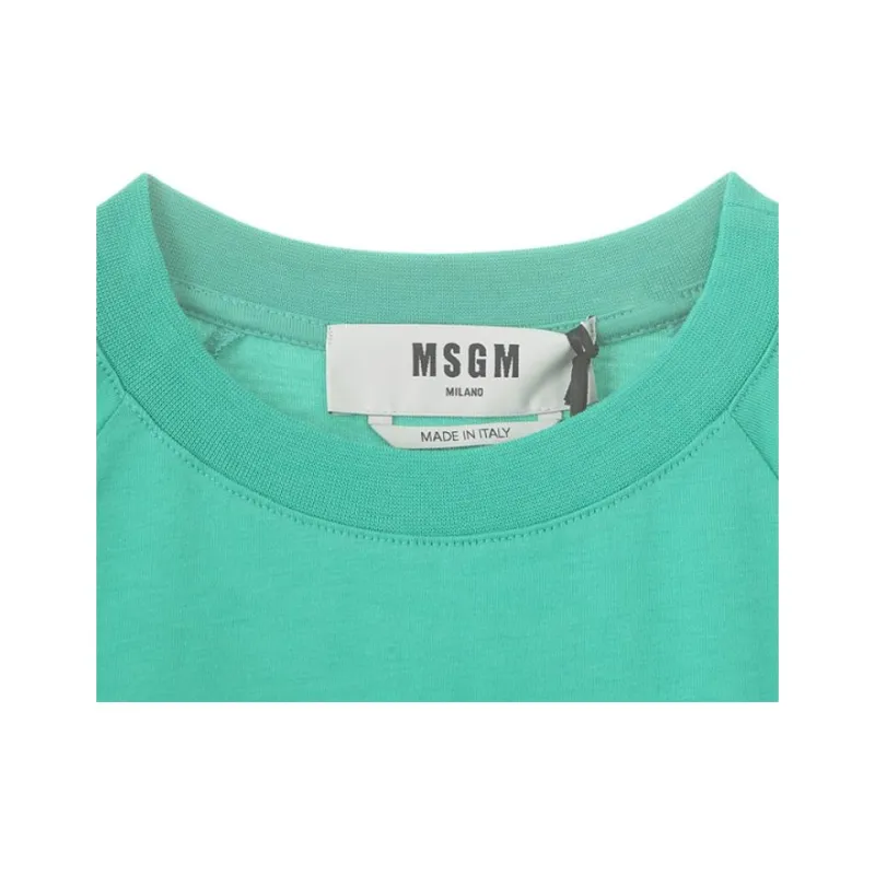 MSGM T Shirt Women's Mint Green-2
