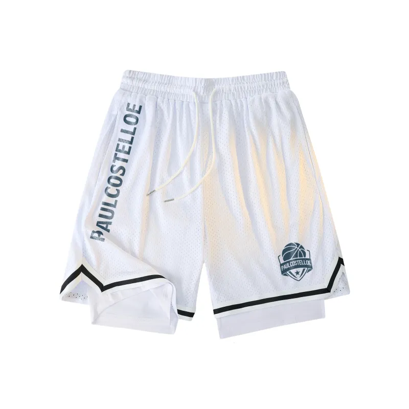 PAUL COSTELLOE Basketball Shorts Unisex-4