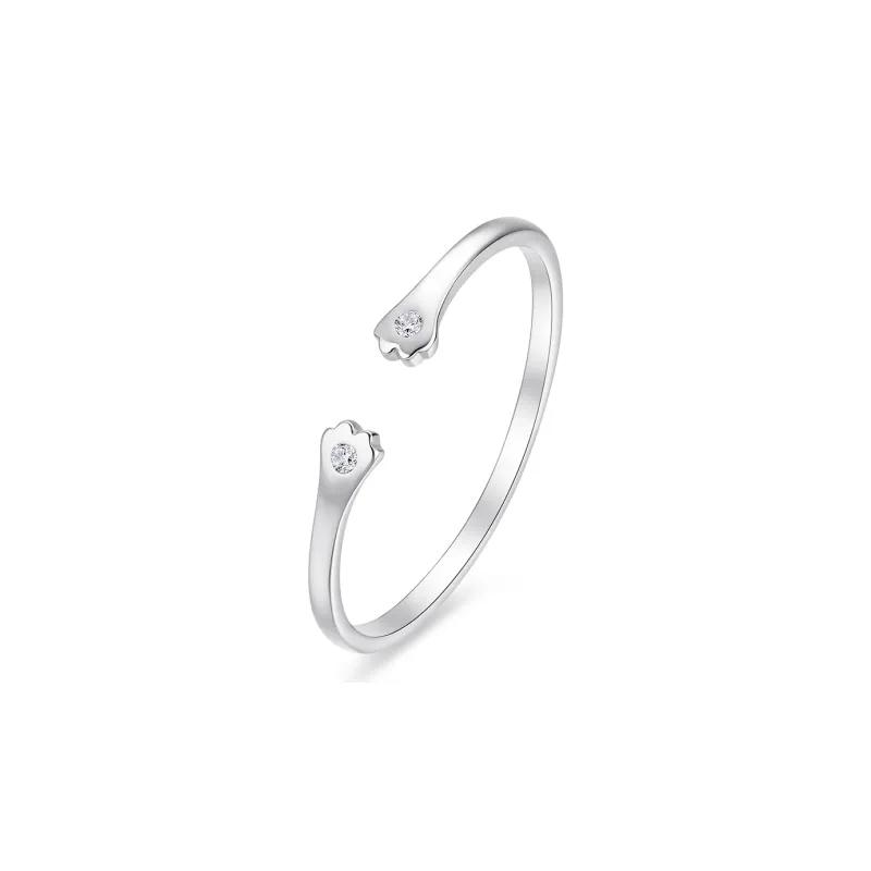 KADER 925 Sterling Silver Rings Women's Silver-0