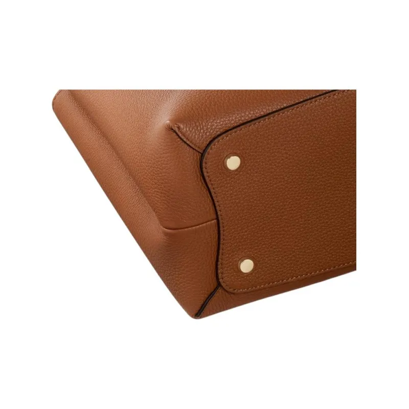 CARTIER Panthère De Cartier Grain Calfskin Shoulder Bag, Handbag Medium Size Women's Caramel-5