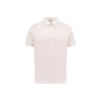 Moncler Logo Patch Short Sleeved Polo Shirt