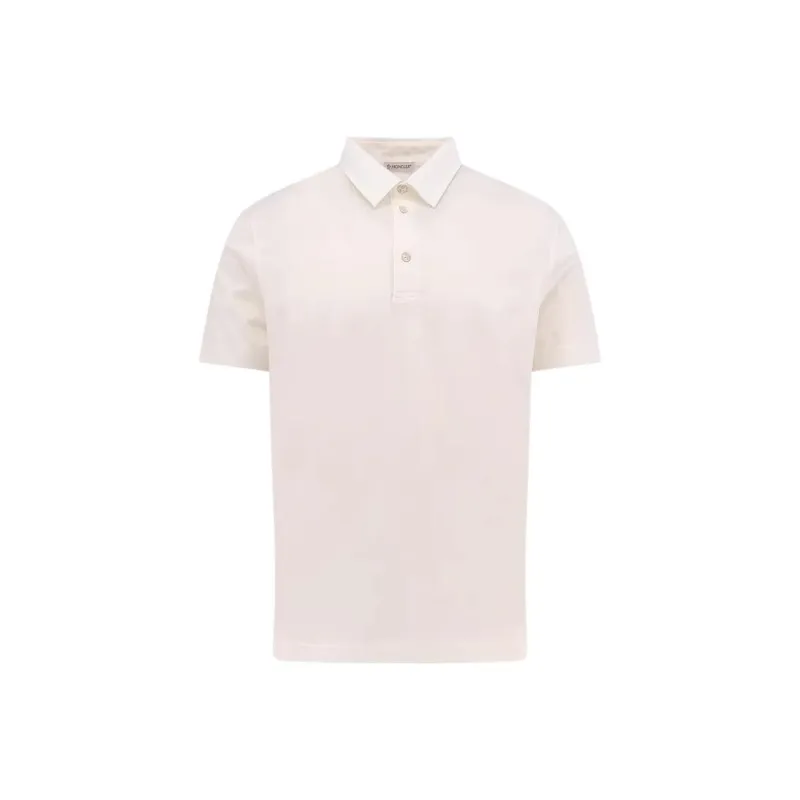 Moncler Logo Patch Short Sleeved Polo Shirt-0