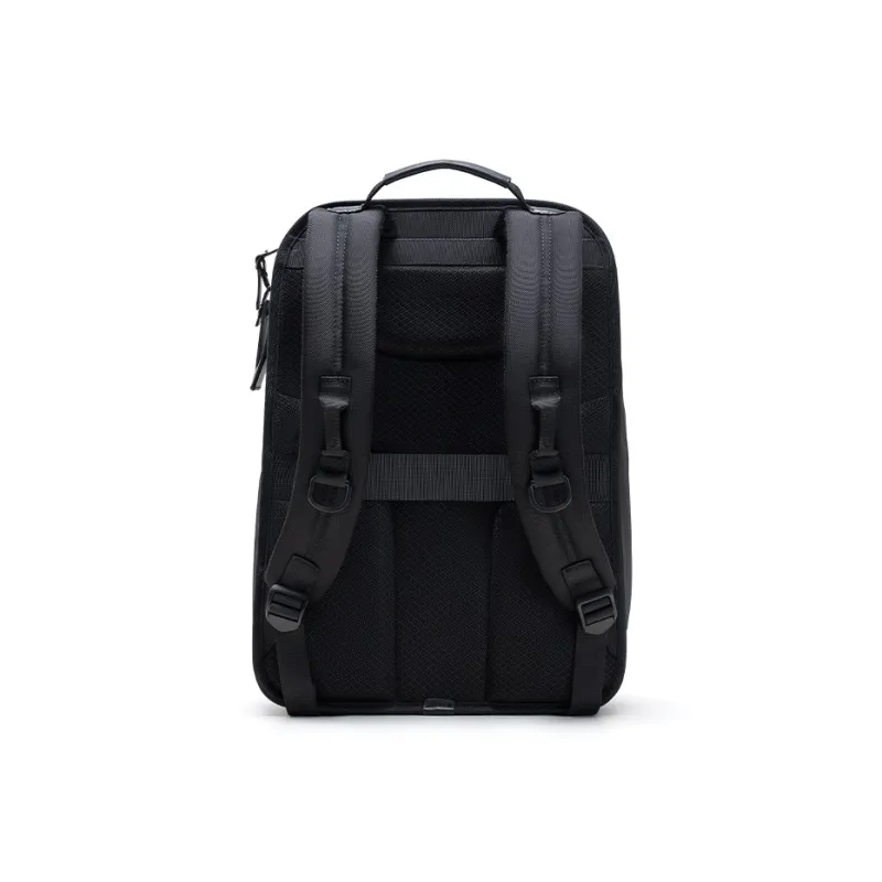 HLA Polyester Backpack Unisex Black/Blue-1