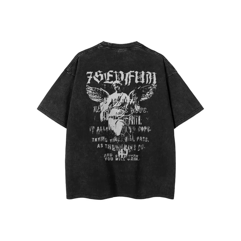 7 SEVFUN T Shirts Unisex Black-0