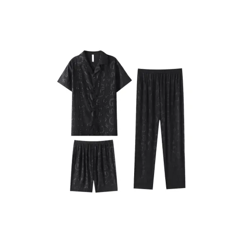 Cotton Gene Pajama Set Men's Multi pack