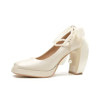 Lan Miao Chunky Heel High Heels Women's