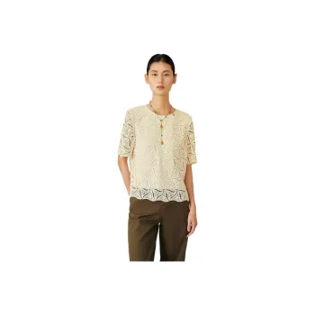 Yiner Shirts Women's Light Apricot