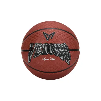VEIDOORN Rubber Basketball Brown Size 7 Ball Street Training Competition Unisex