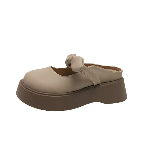 LXVB Slip Resistant Abrasion Resistant Closed Toe Slippers Women's