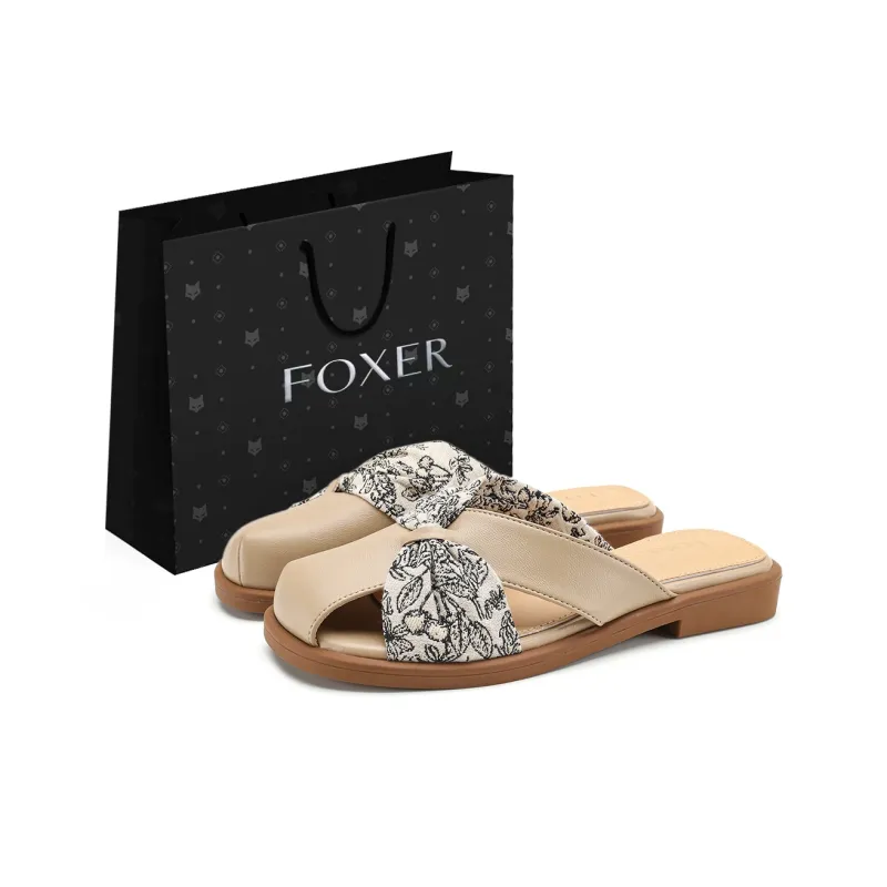 FOXER Closed Toe Slippers Women's-6