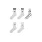 Puppy White 2+Letter Stripes+Puppy Polka Dot+Letter White[5 Pack]