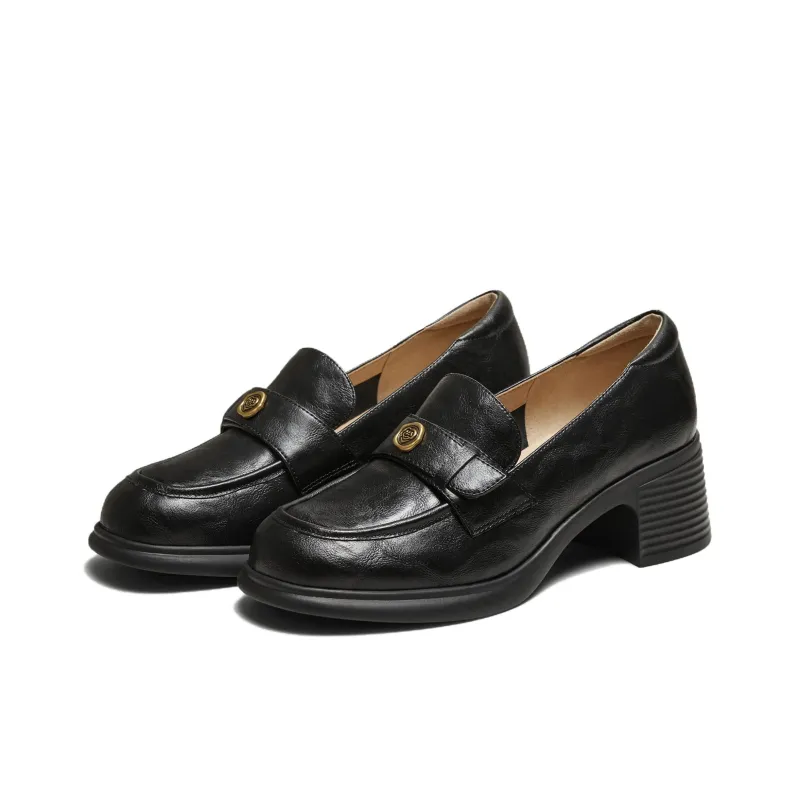 TATA Loafers Women's Black, Coffee-2