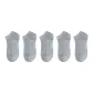 5 Pack[5 Gray]