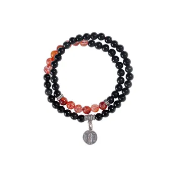 ZUIWENGLANGYASHANWENCHUANG Obsidian Bracelets Women's