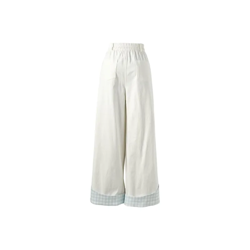 KKX Casual Pants Women's White-1