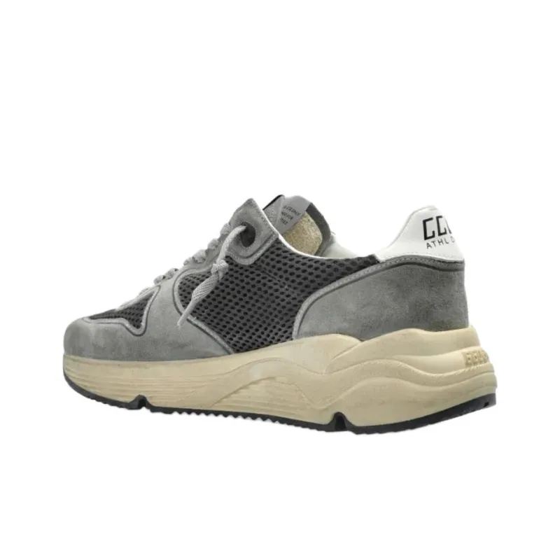 Golden Goose Running Sole Low Top Casual Shoes Men's Gray-3