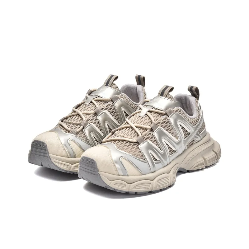 MISTERY Support Height Increase Low Top Chunky Sneakers Women's-3
