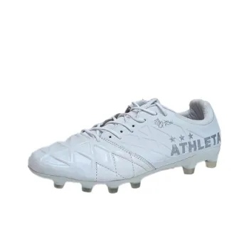 ATHLETA O REI Anti Slip Wear Resistant Soccer Shoes Men's White