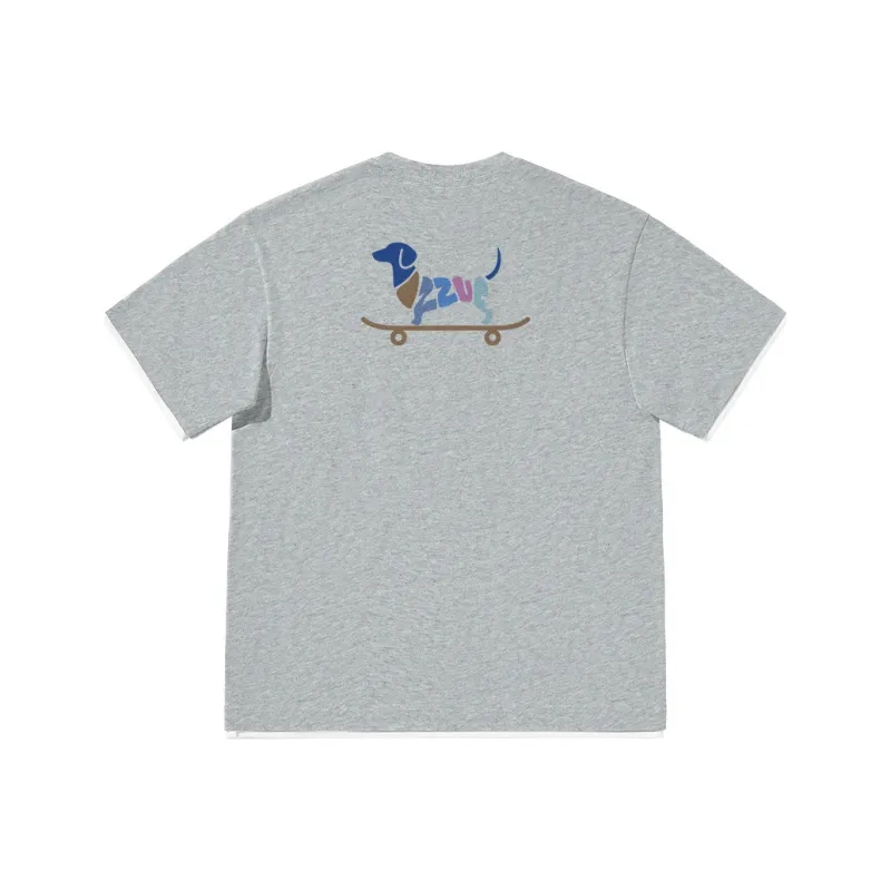 Izzue Short Sleeved T Shirts Unisex-5