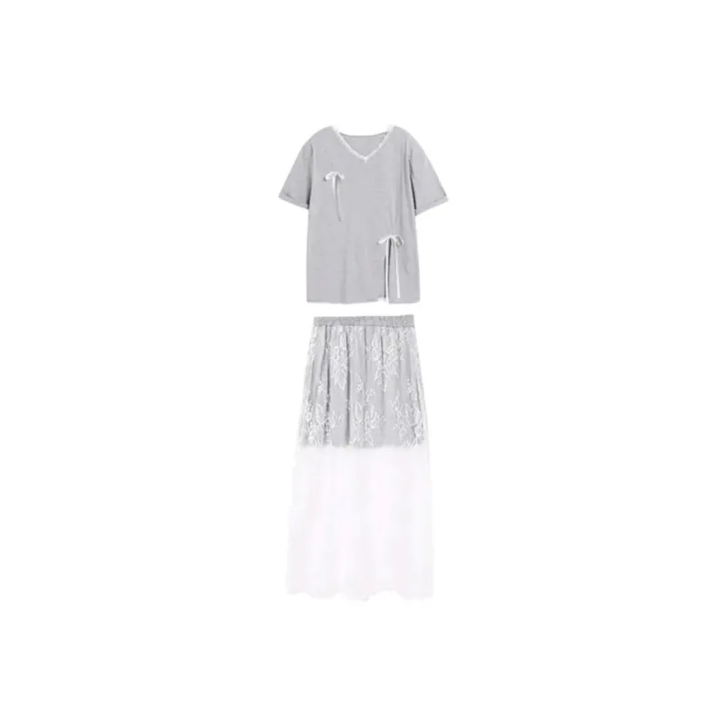OZVO Two Piece Skirt Sets Women's-0