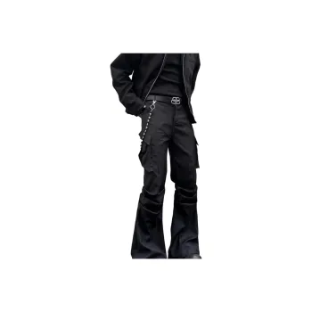 SIL VITIN Casual Pants Unisex Black