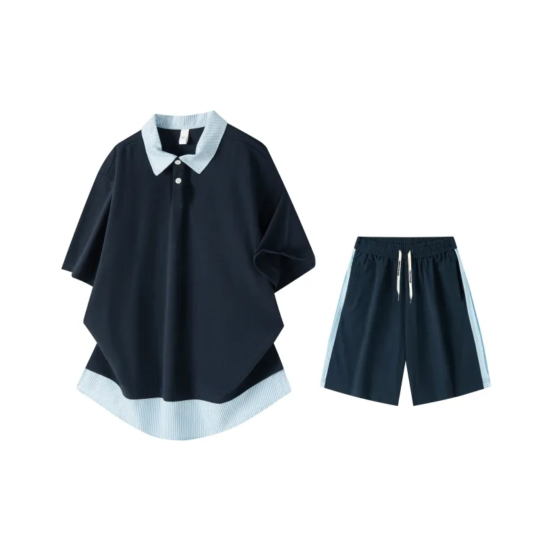 FAKE VINTAGE Casual Sportswear Unisex 2 Pack-7