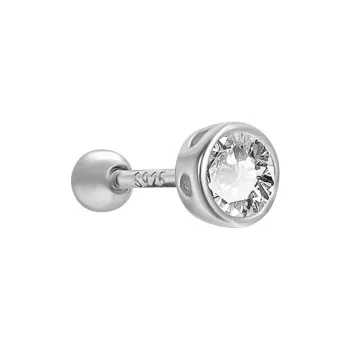 SHINE S925 Silver Stud Earrings Women's