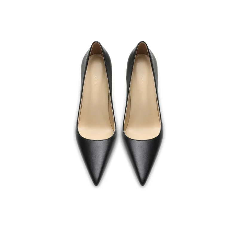 AFJI High Heels Women's Nude/Black-6
