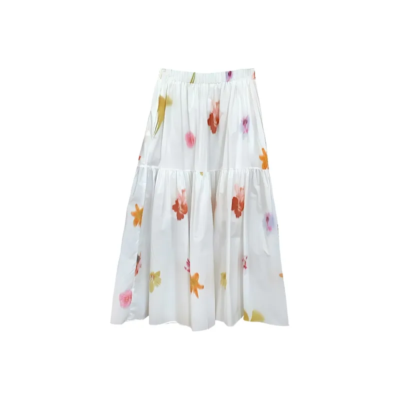 DOSOHEB Casual Long Skirt Women's-0
