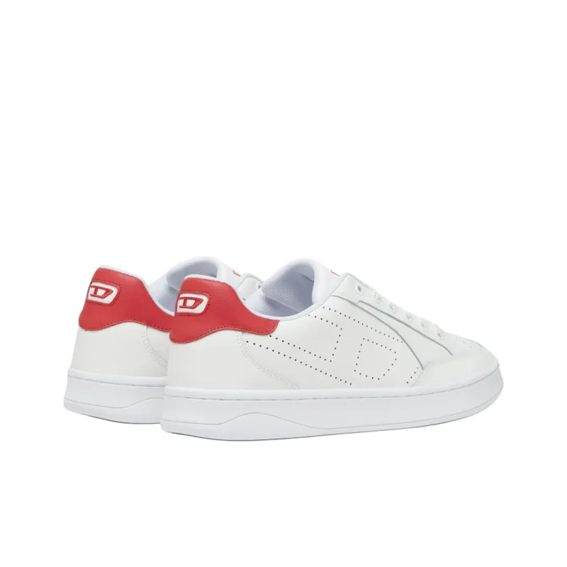 DIESEL S Dakota Low Top Skateboard Shoes Men's White-4