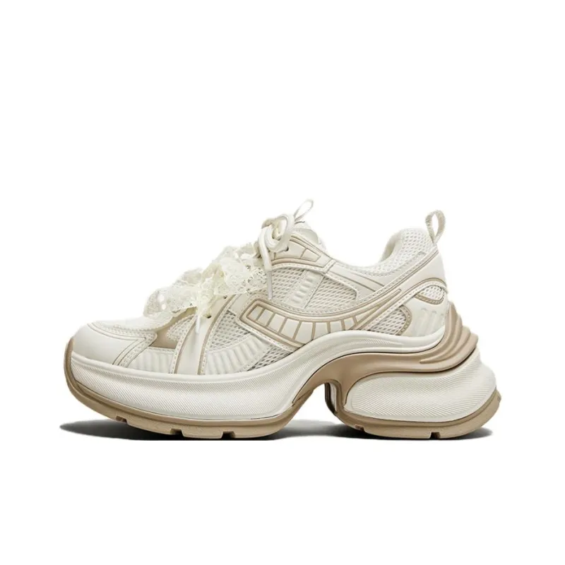 BASTO Breathable Low Top Chunky Sneakers Women's-8