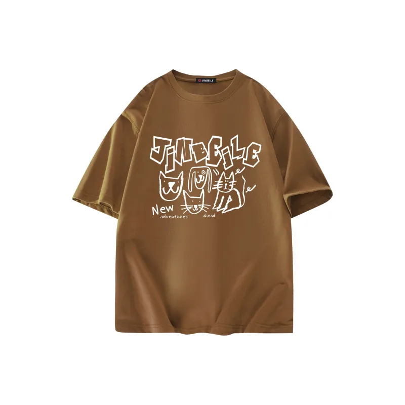 JINBEILE T-Shirts Unisex-14