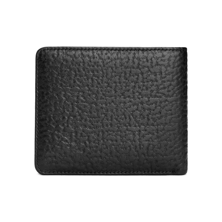 PIERRE CARDIN Top Grain Cow Leather Wallet Regular Men's Black-2