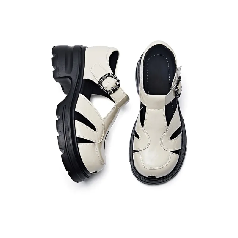 BURGELY Roman Sandals Women's-10
