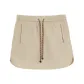 Skirt-Flowing Sand Khaki